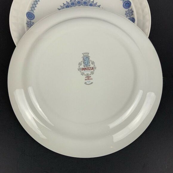 Pontesa Ironstone Granada 2 Bread & Butter Plates Castilian Collection Spain - Picture 3 of 3